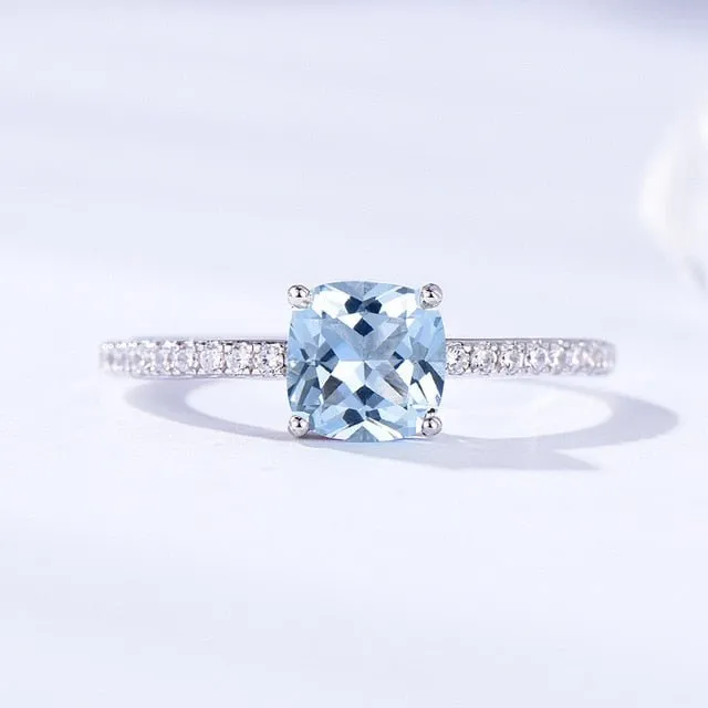 Natural Zultanite Gemstone Ring Women's Solid 925 Sterling Silver Engagement