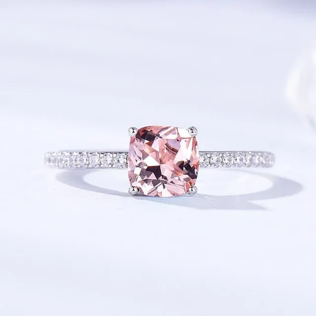 Natural Zultanite Gemstone Ring Women's Solid 925 Sterling Silver Engagement
