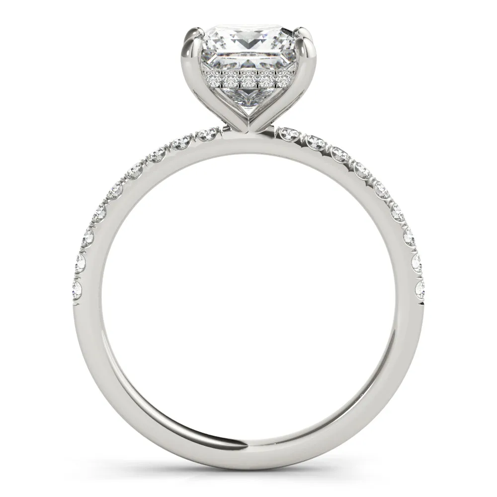 Noa Princess Diamond Solitaire Engagement Ring