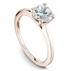 Noam Carver 14kt Rose Gold Round Solitaire