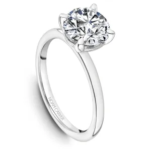 Noam Carver 14kt White Gold Round Solitaire