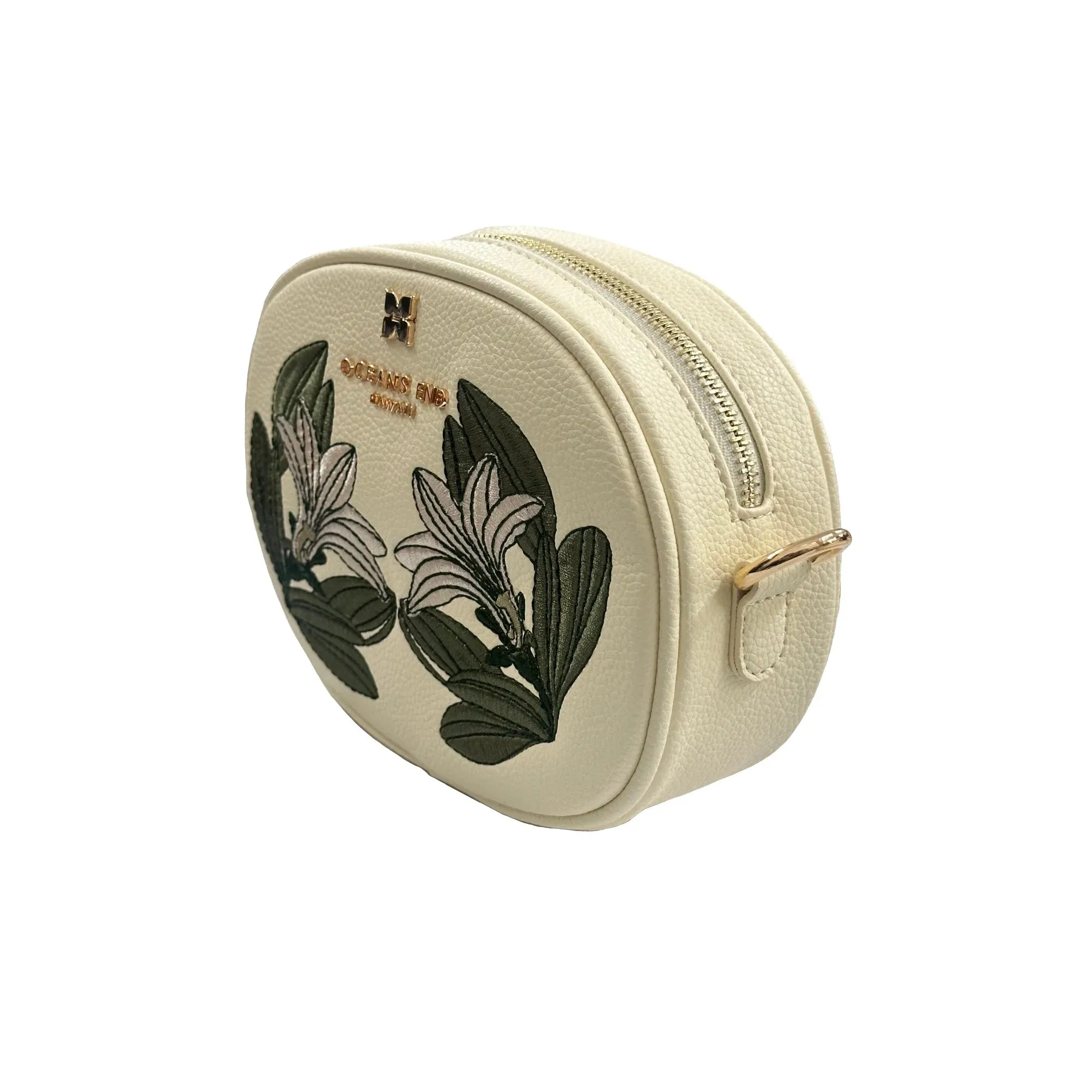 Oceans End Naupaka Bag Creme