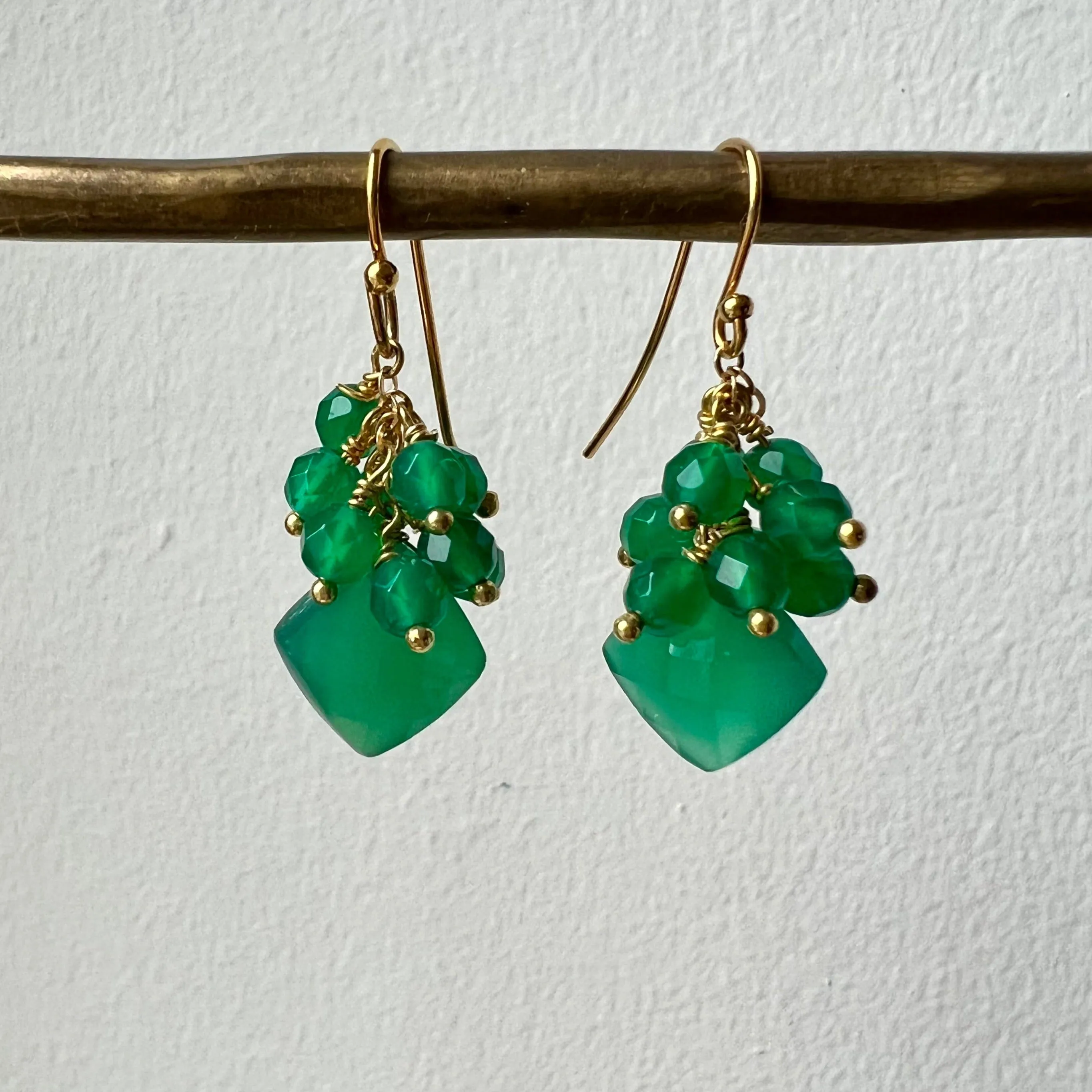 Onyx Shimmer Earrings