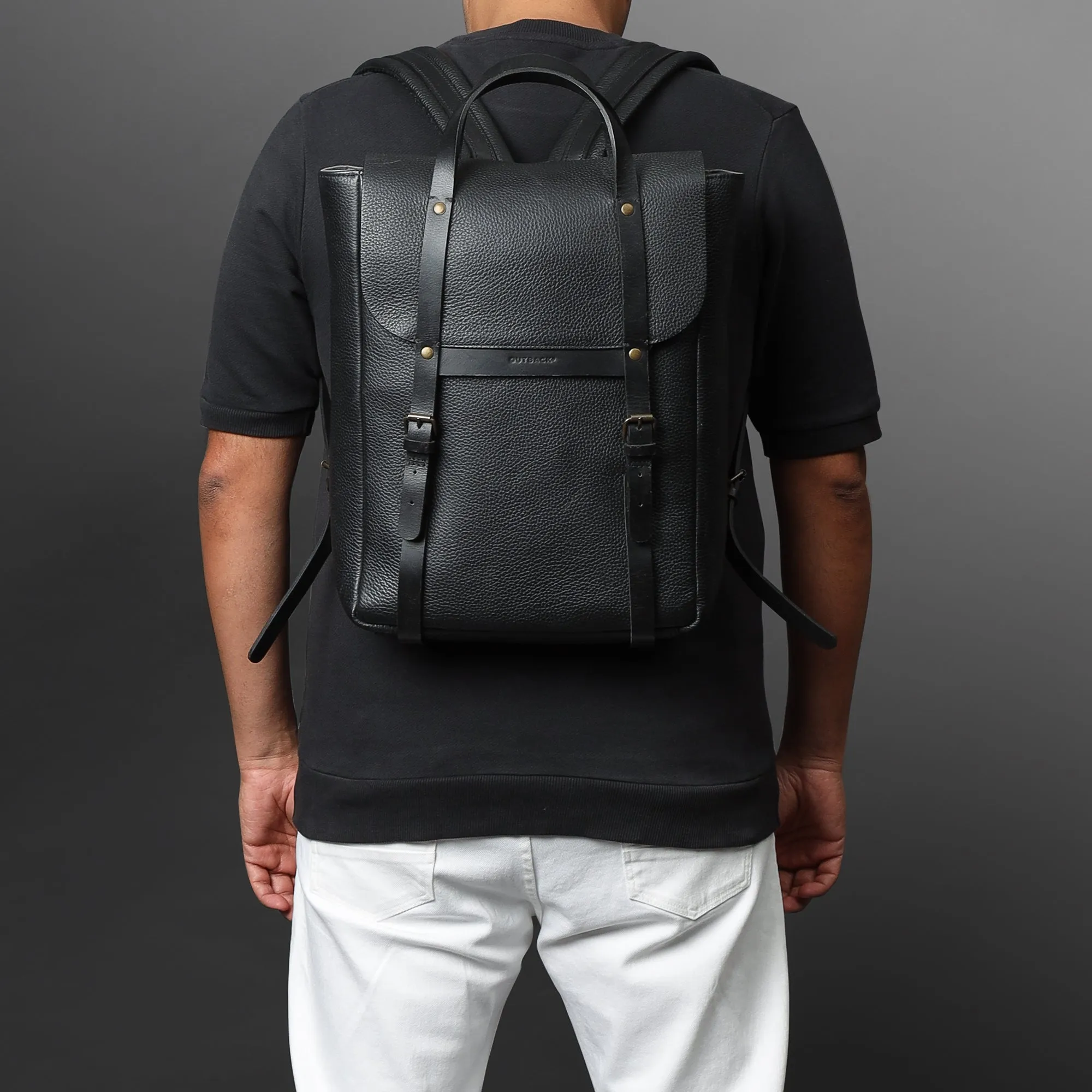 Oslo Leather Backpack