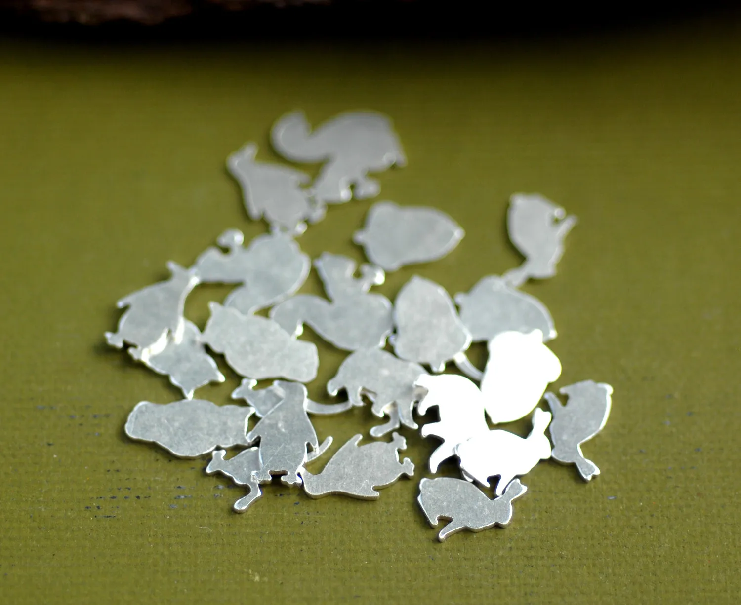 Our Most Tiny Metal Blanks - Owl Shaped Mini Blank New!