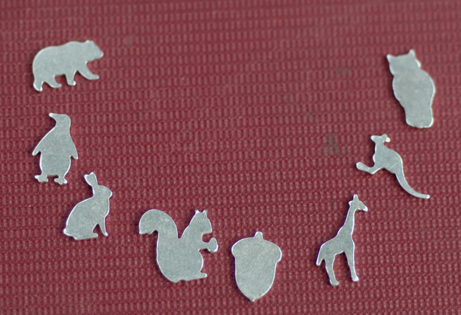 Our Most Tiny Metal Blanks - Owl Shaped Mini Blank New!