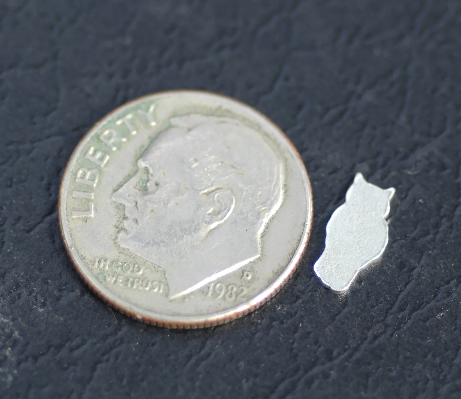 Our Most Tiny Metal Blanks - Owl Shaped Mini Blank New!