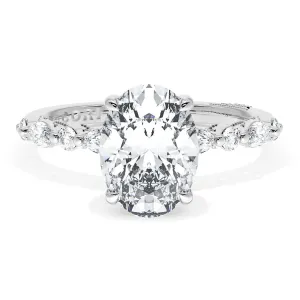 Oval Solitaire Engagement Ring