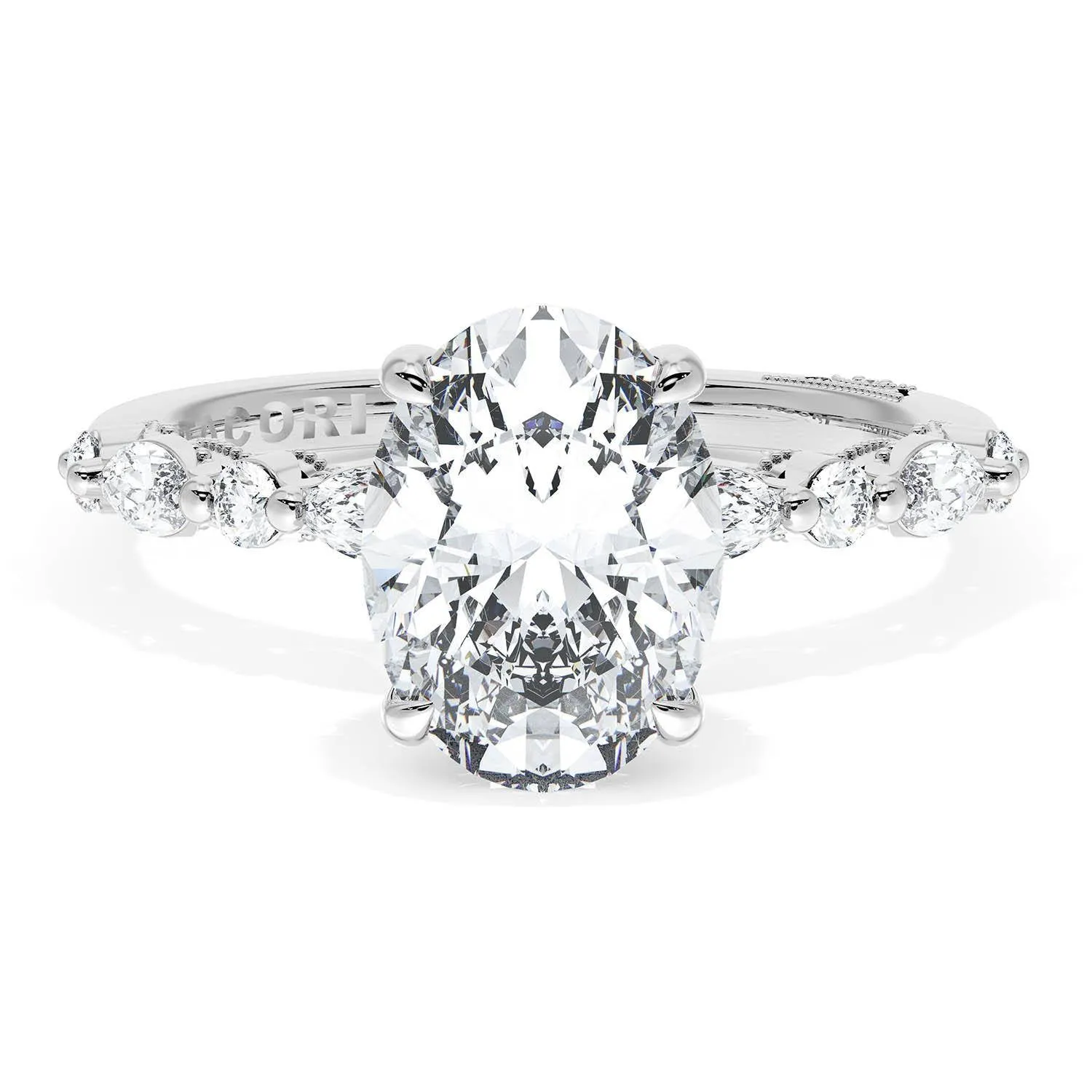 Oval Solitaire Engagement Ring