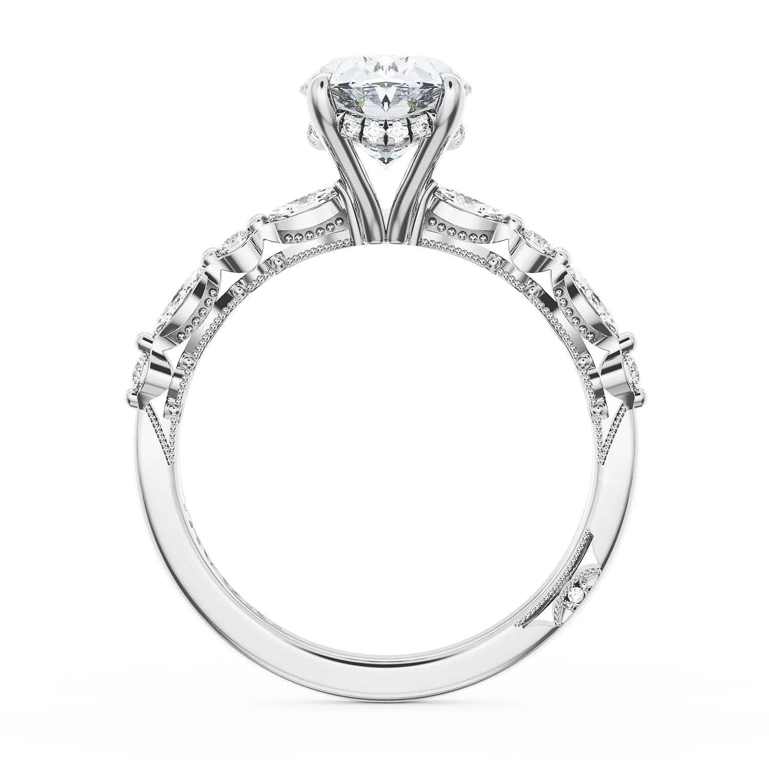 Oval Solitaire Engagement Ring
