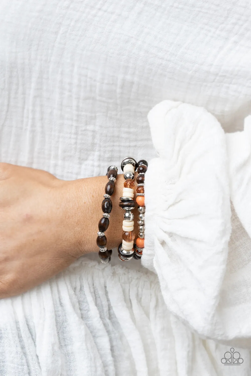 Paparazzi Belongs In The Wild - Multi Stretch Bracelets
