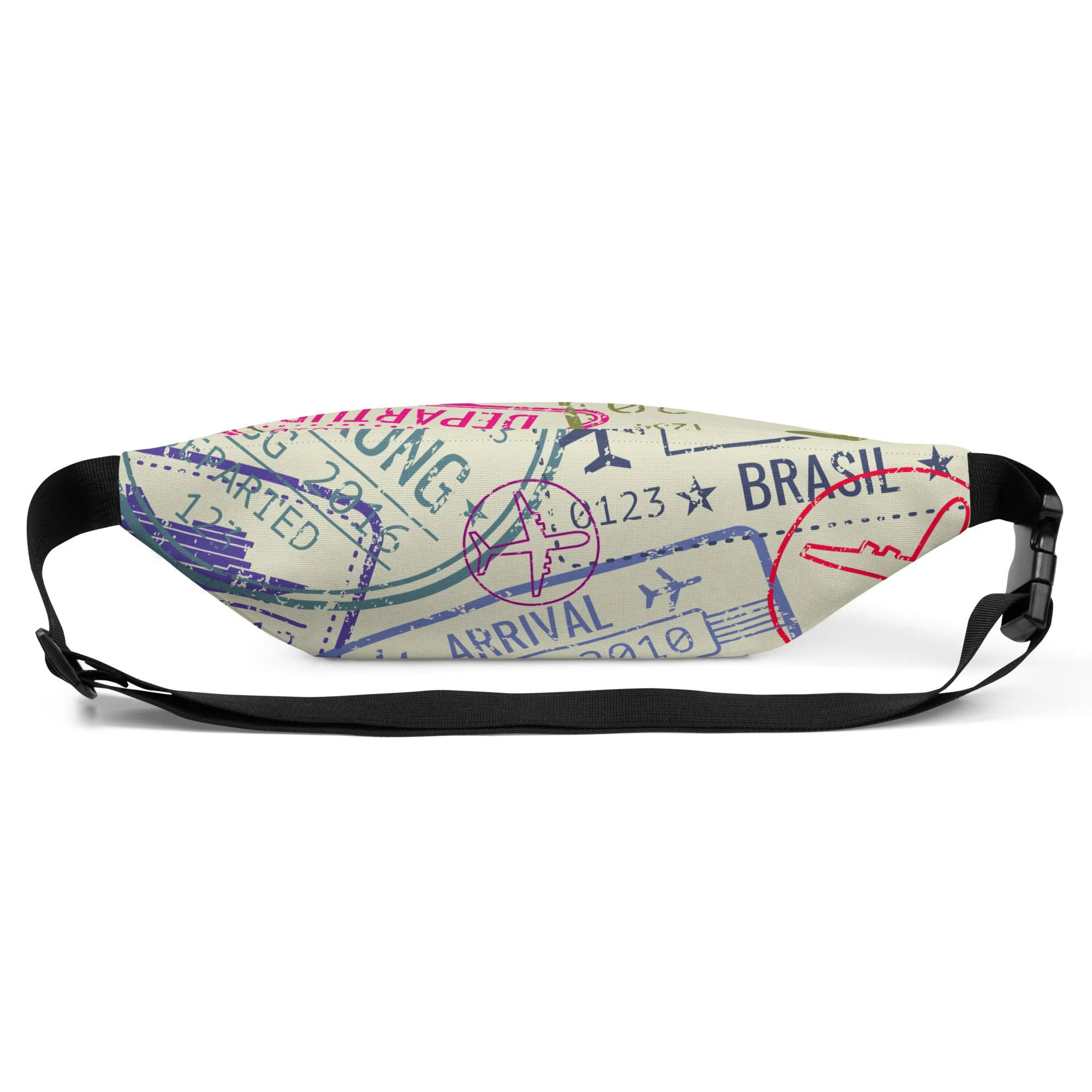 Passport Stamps Fanny Pack