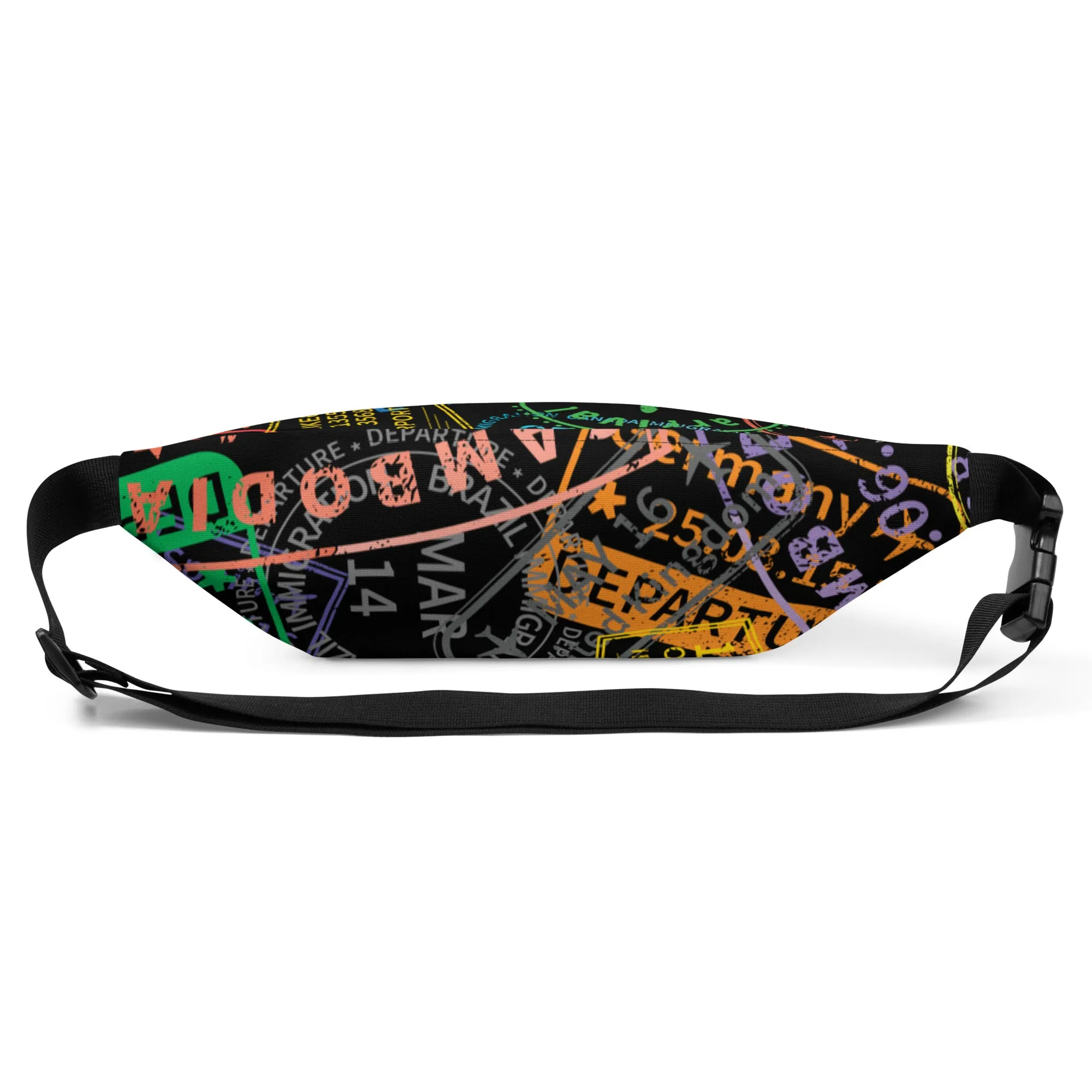 Passport Stamps Fanny Pack