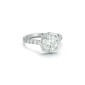 Pave Alchemy Round Solitaire Ring (2.51tcw)