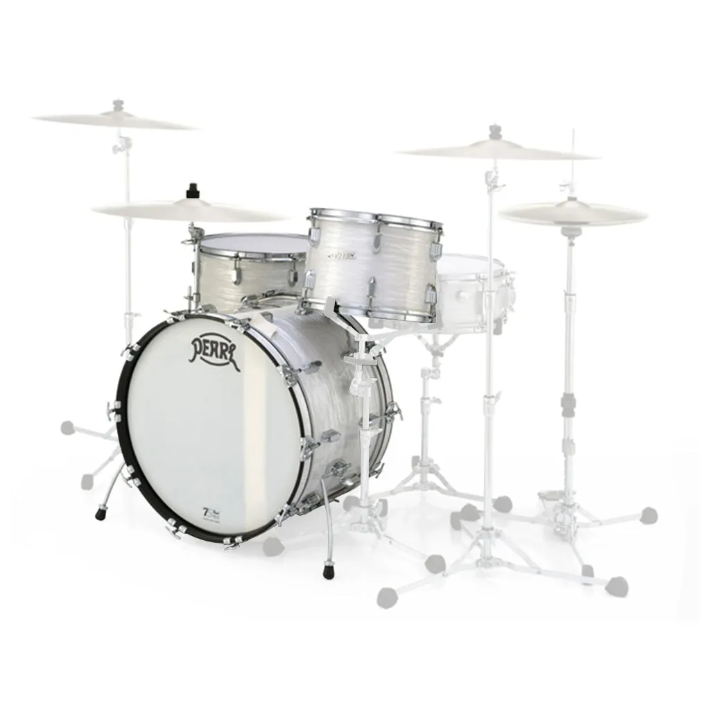 Pearl 75th Anniversary President Series Phenolic 22" 3-Piece Shell Pack Lauan - Pearl White Oyster