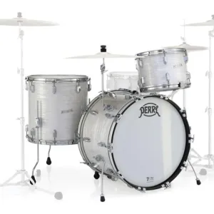 Pearl Limited Edition 75th Anniversary President Phenolic 22" 3 Piece Shell Pack in Pearl White Oyster