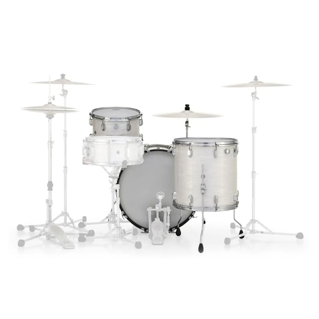 Pearl Limited Edition 75th Anniversary President Phenolic 22" 3 Piece Shell Pack in Pearl White Oyster