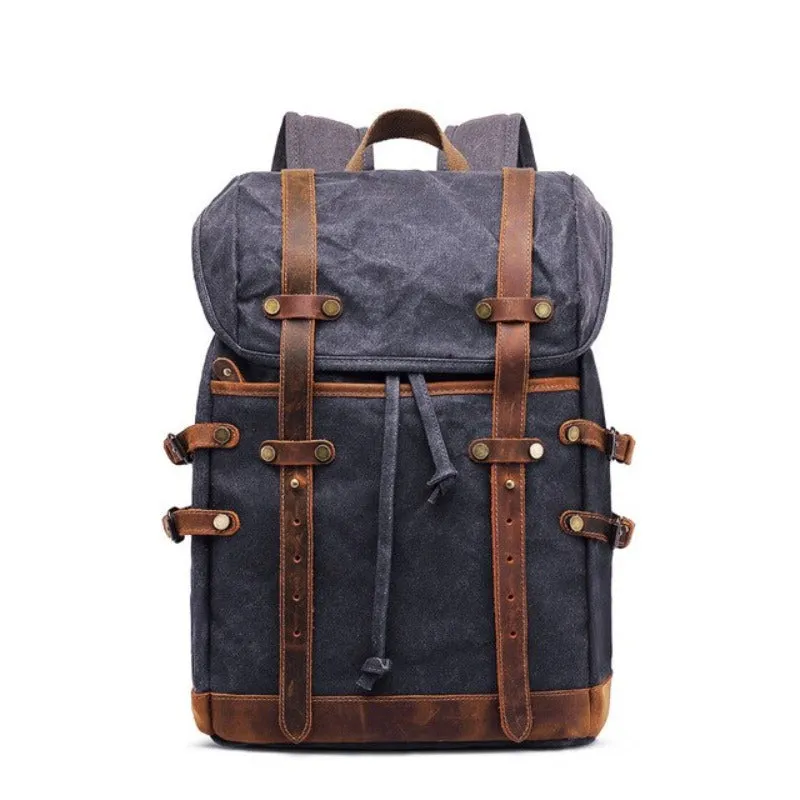 Perfect School College Canvas Daypack