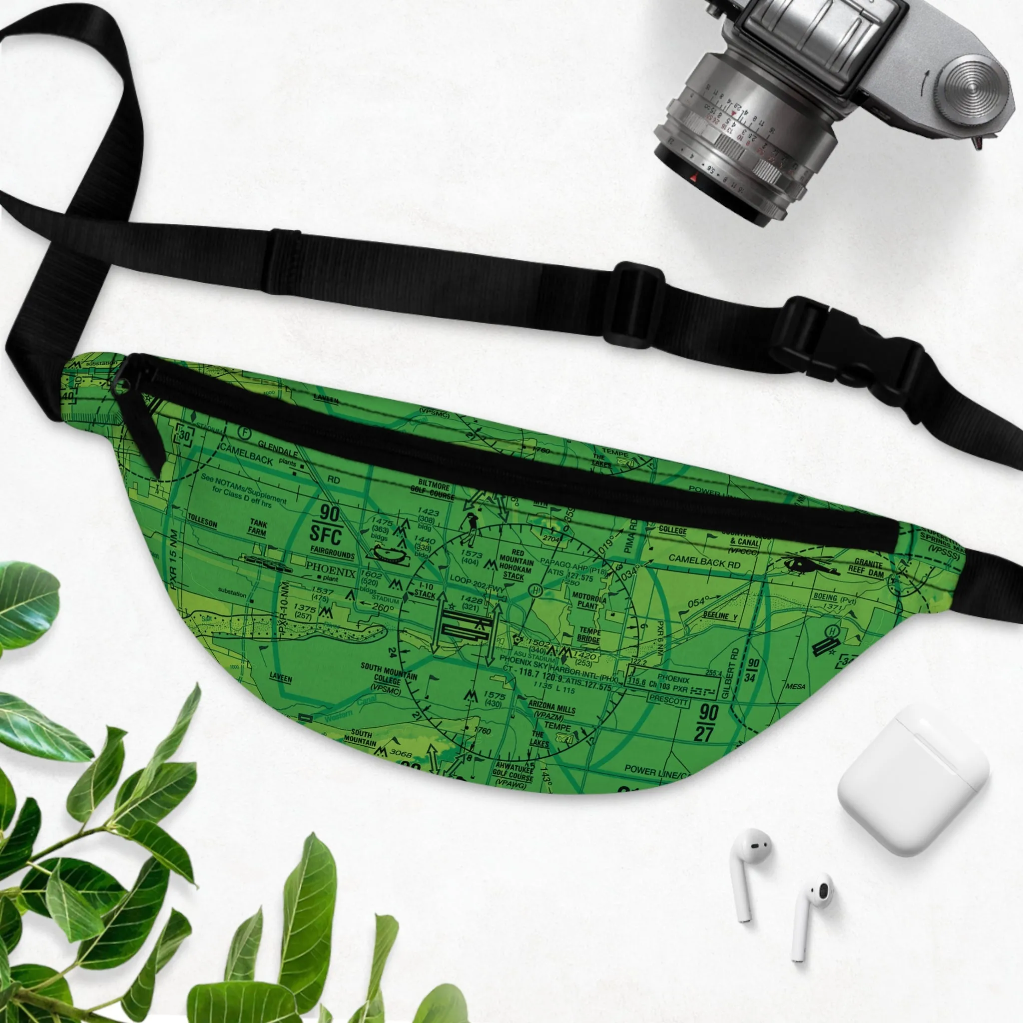 Phoenix TAC Chart fanny pack (green)