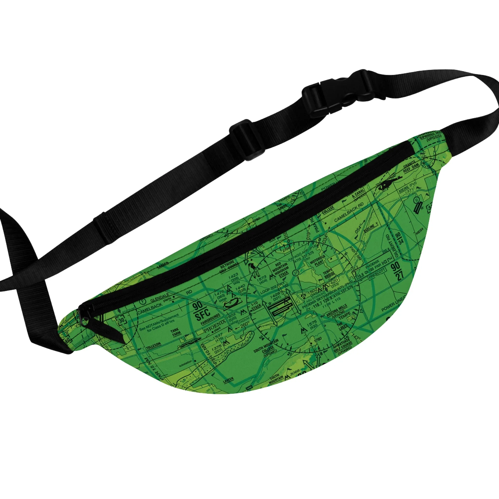 Phoenix TAC Chart fanny pack (green)