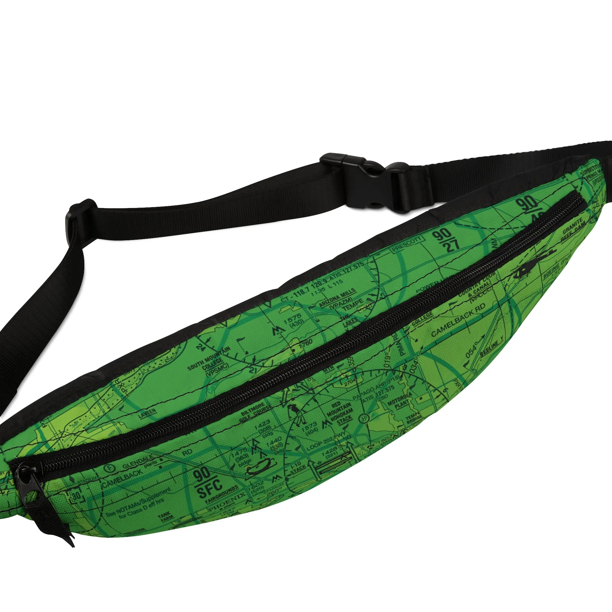 Phoenix TAC Chart fanny pack (green)