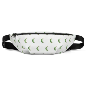 Platano All-Over Fanny Pack (White)