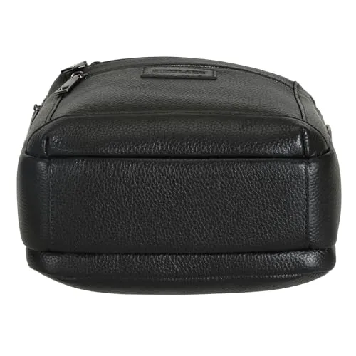Polare Italian Cowhide Leather Messenger Bag Waterproof Chest Shoulder Crossbody Bag Casual Sling Business Handbag for Men