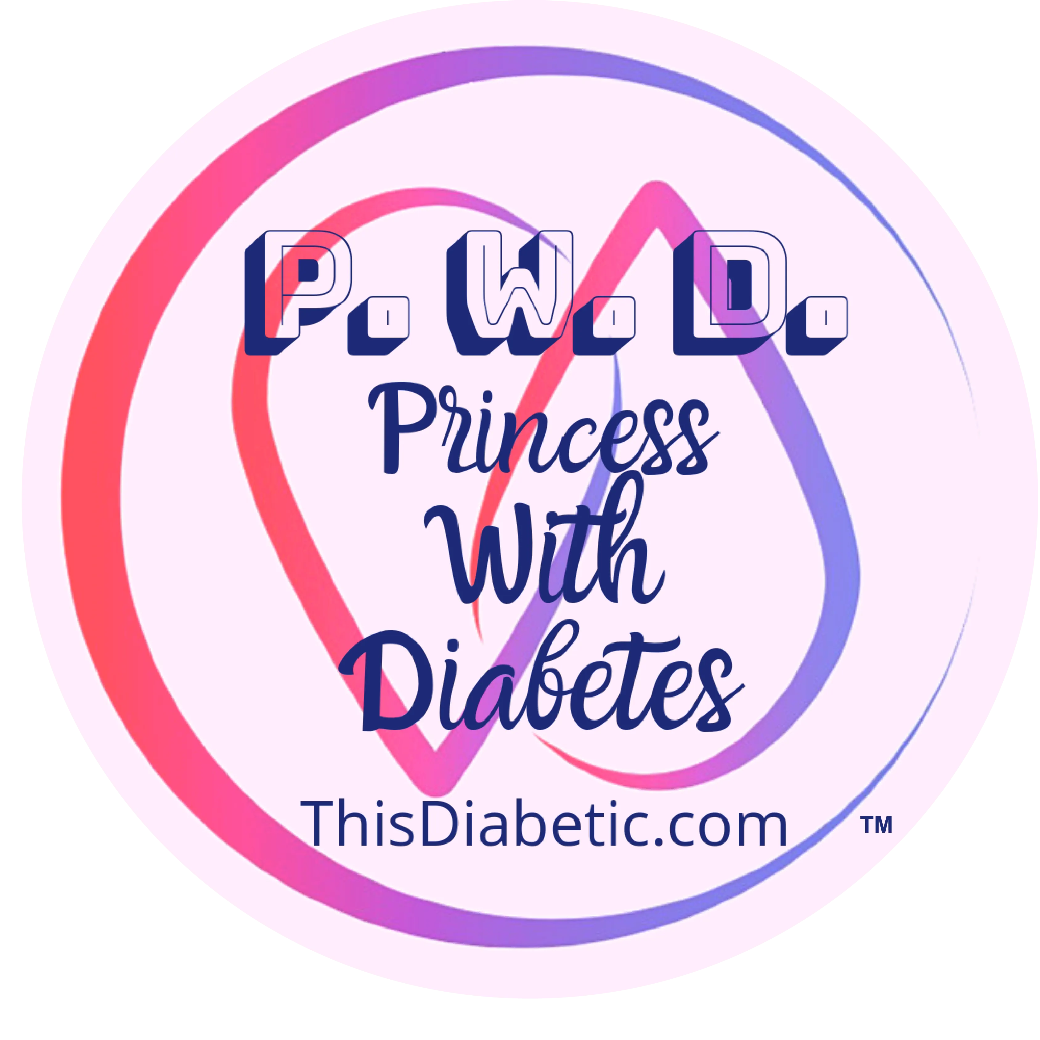 P.W.D. PRINCESS WITH DIABETES FANNY PACK