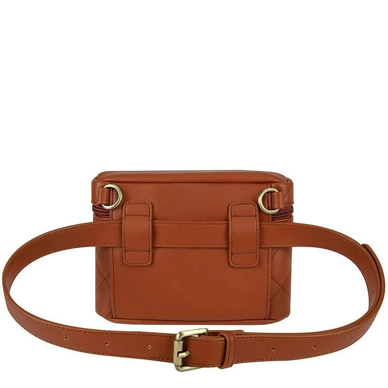 Quilted Leather Fanny