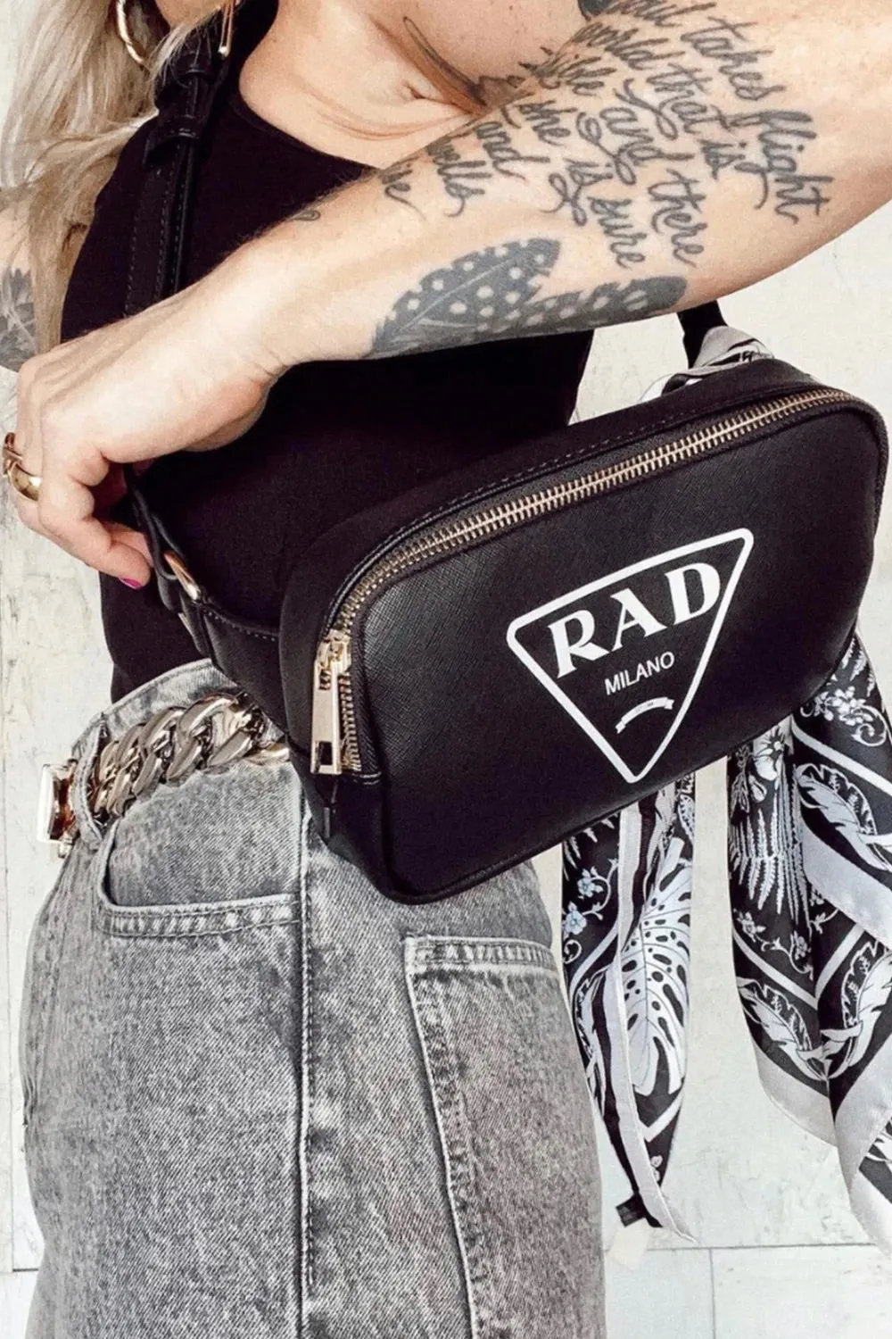 RAD Black Fanny Pack