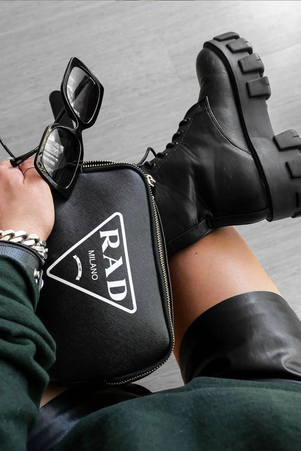 RAD Black Fanny Pack