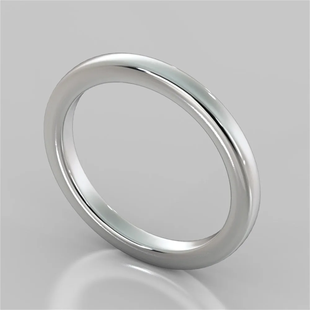 Radiant Cut Cathedral Style Engagement Ring
