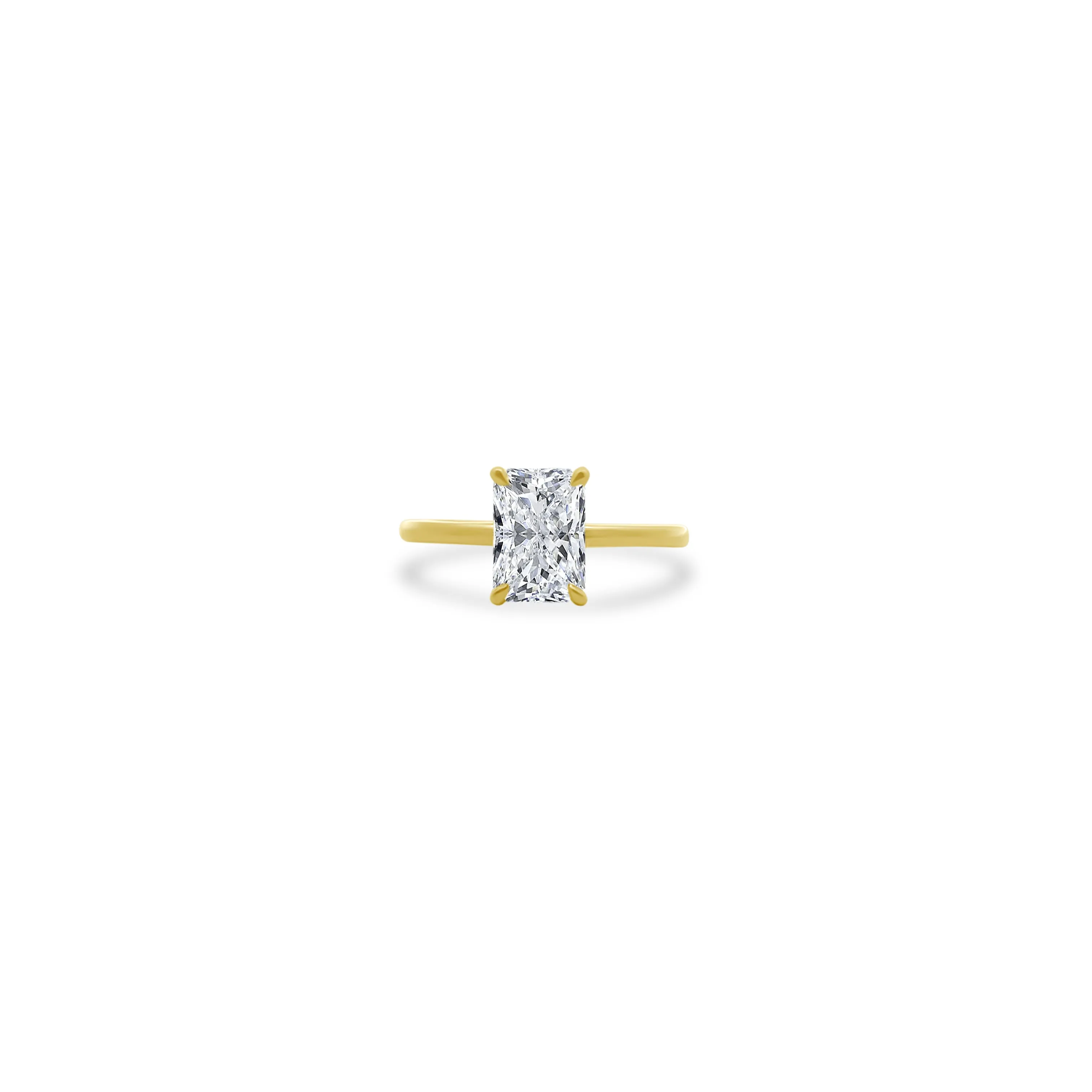 Radiant Diamond Solitaire
