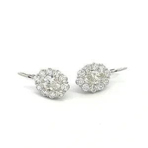Rahaminov Movál Cluster Diamond Earrings
