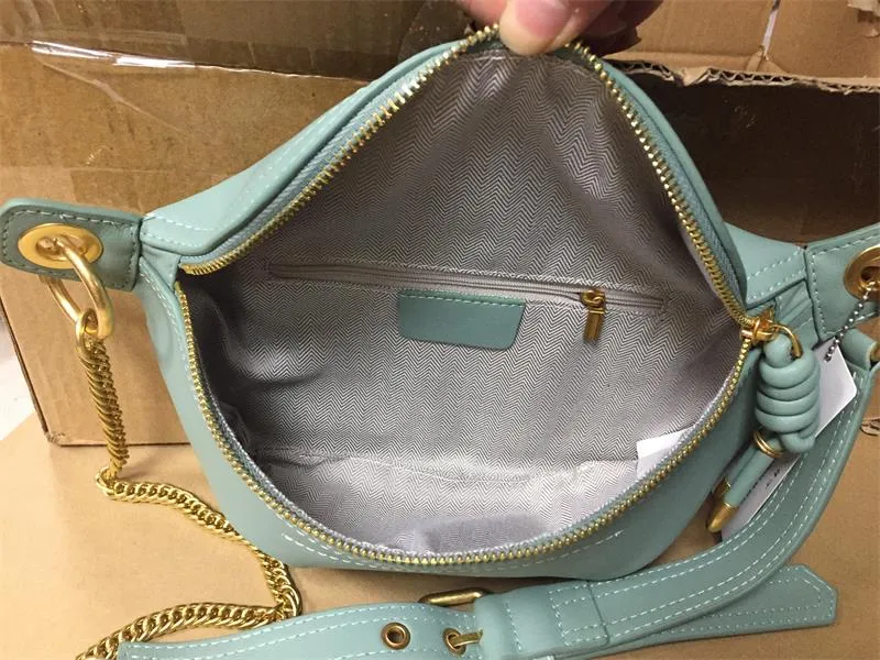 Realaiot Ins Korea Hot Fashion Style Woman Bags Genuine Leather Fanny Packs For Sport Outdoor Travel Bag For Ladies Girls Waist Bag