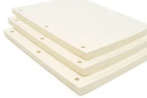 Replacement Paper - Large 3-Screw Journal - Packs of 3 (8.5" x 11")