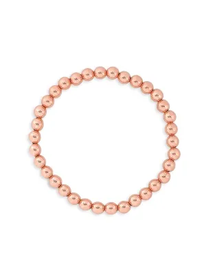 Rose Gold Everyday Stretch Bracelet - 5mm