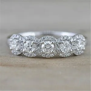 Round Cut Created Diamond Ring