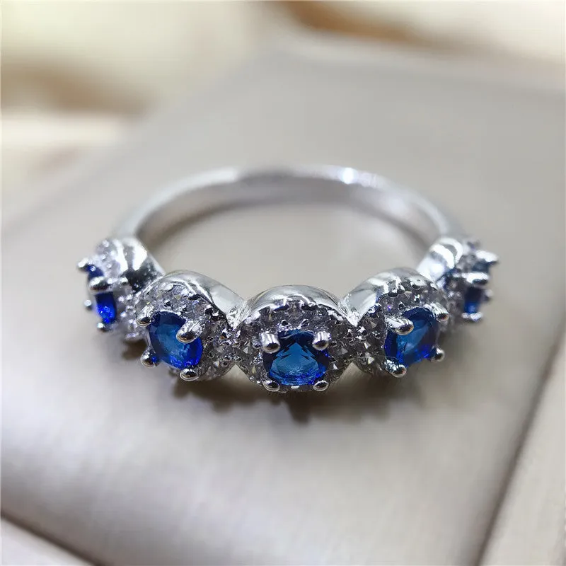 Round Cut Created Diamond Ring