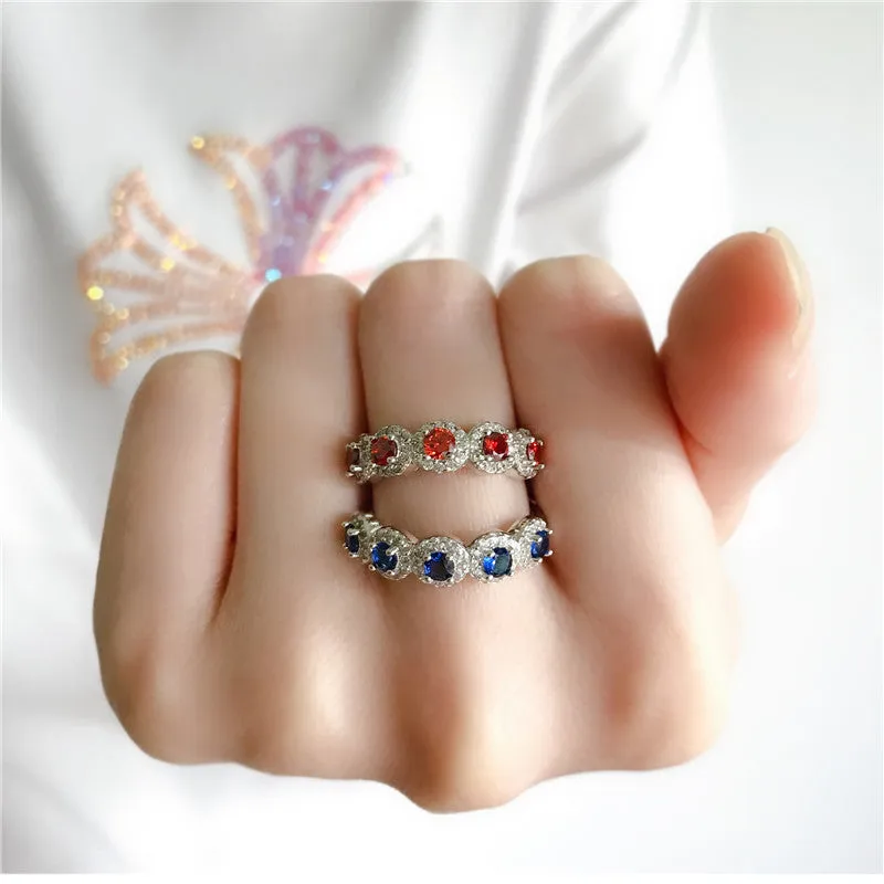 Round Cut Created Diamond Ring