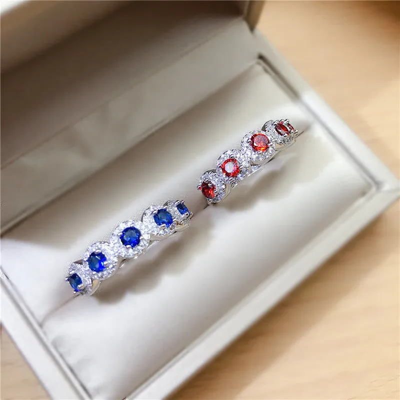 Round Cut Created Diamond Ring