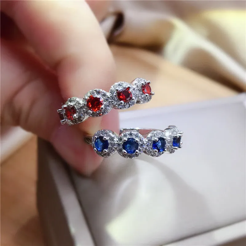 Round Cut Created Diamond Ring