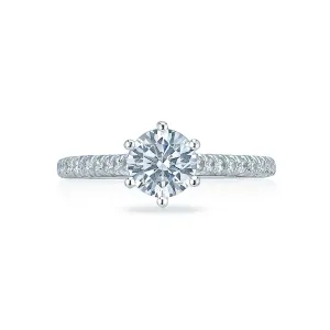 ROUND SOLITAIRE ENGAGEMENT RING
