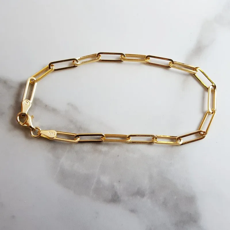 Sami Fine Jewelry Essential Paperclip Bracelet