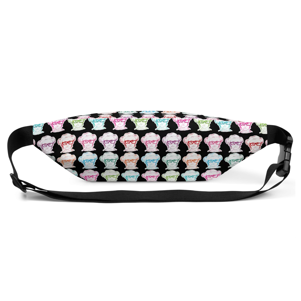 Sammi Haney (Esperanza - Raising Dion) Faces All-Over Fanny Pack