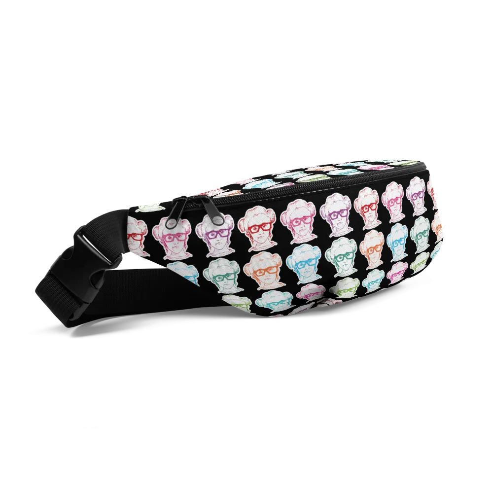 Sammi Haney (Esperanza - Raising Dion) Faces All-Over Fanny Pack