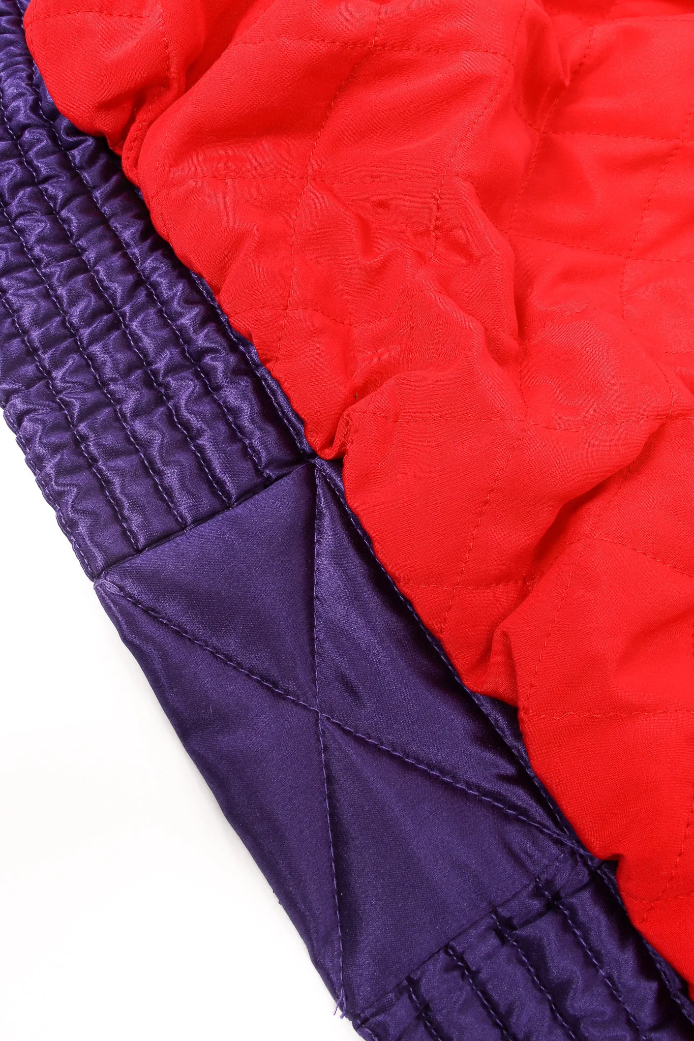 Satin Jeweled Brooch Bomber