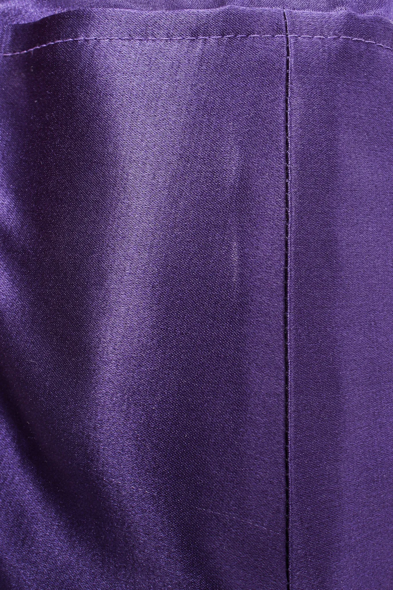 Satin Jeweled Brooch Bomber