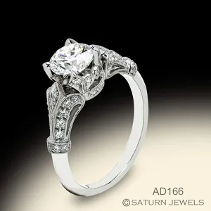 Saturn Jewels Engagement Ring