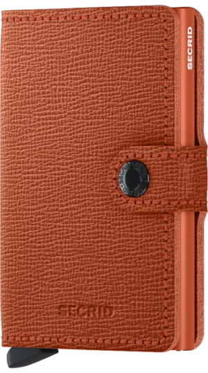 Secrid Miniwallet Crisple - Pumpkin